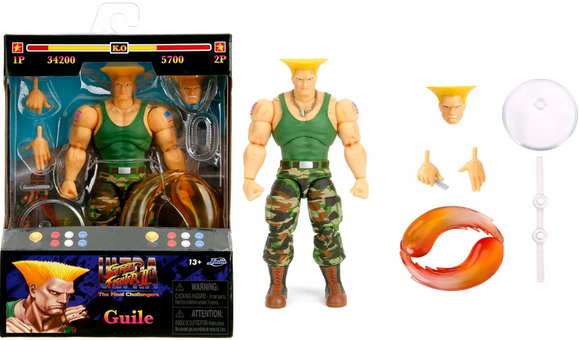 Jada Toys - GUILE 1/12 - Ultra Street Fighter II: The Final Jada Toys - GUILE 1/12 - Ultra Street Fighter II: The Final