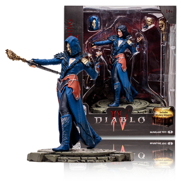 Hydra Lightning Sorceress: Common (Diablo IV) 1:12 Posed Figure - McFarlane Toys
