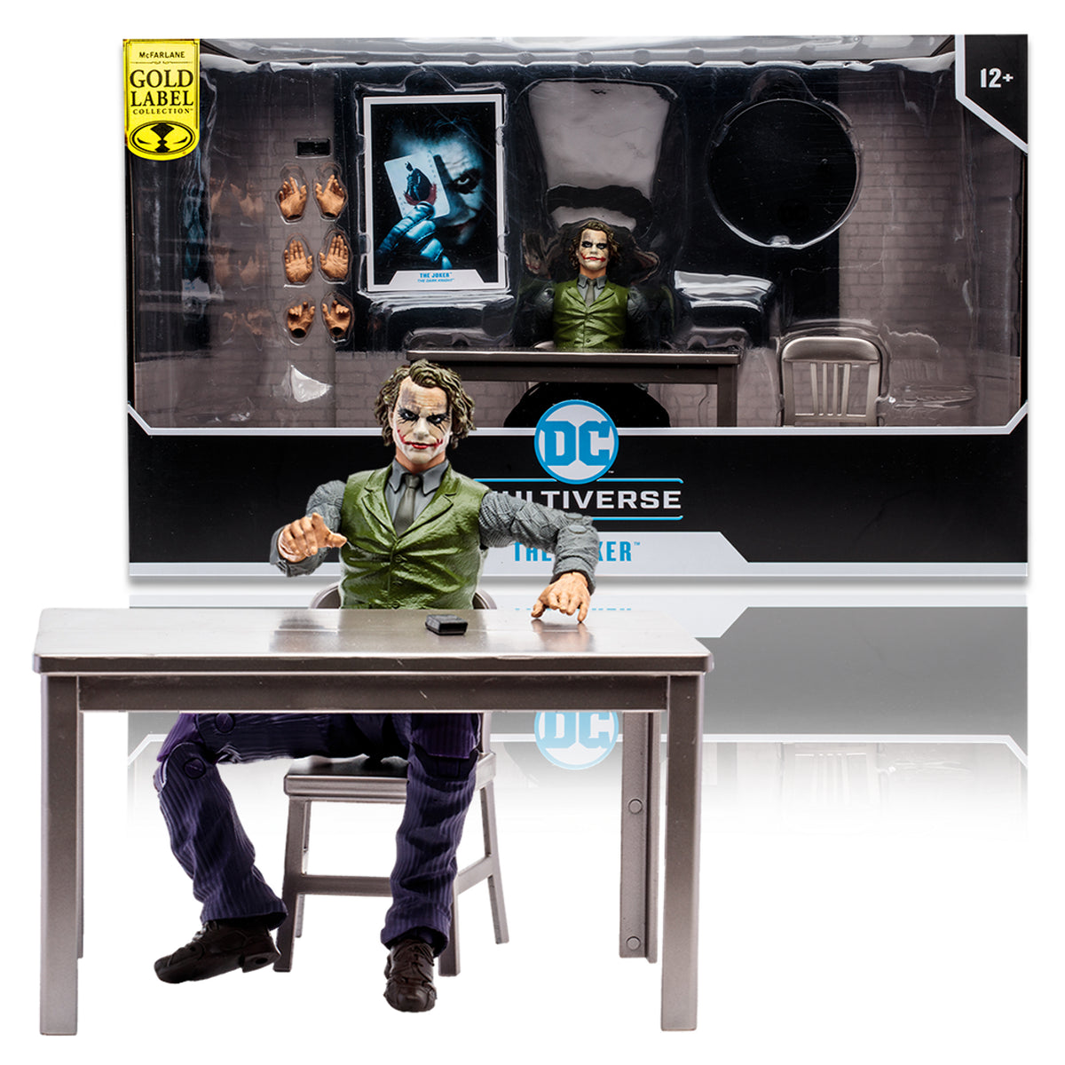 DC Multiverse The Joker Interrogation Room (The Dark Knight) (Gold Lab ...
