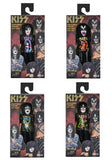 KISS x Ben Cooper Costume Kids Collection - The Starchild, The Demon, The Spaceman & The Catman Costumed Action Figure Bundle 6" Inch Action Figure Bundle - NECA