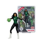 Green Lantern (Jessica Cruz) (DC Page Punchers: Green Lanterns #48) w/Comic(Red Platinum) 7" Inch Scale Action Figure - McFarlane Toys