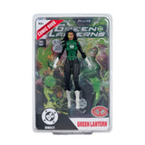 Green Lantern (Jessica Cruz) (DC Page Punchers: Green Lanterns #48) w/Comic(Red Platinum) 7" Inch Scale Action Figure - McFarlane Toys