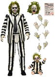 Beetlejuice Beetlejuice - Ultimate Striped Suit Beetlejuice 7" Inch Scale Action Figure - NECA