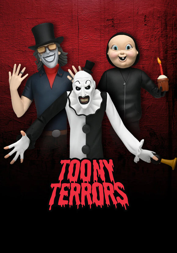 Toony Terrors Series 13 Bundle (Art the Clown, The Grabber, & Babyface Killer) 6