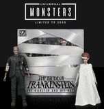 Universal Monsters - The Bride of Frankenstein 90th Anniversary The Monster and His Bride 7” Scale Action Figure 2-Pack - NECA