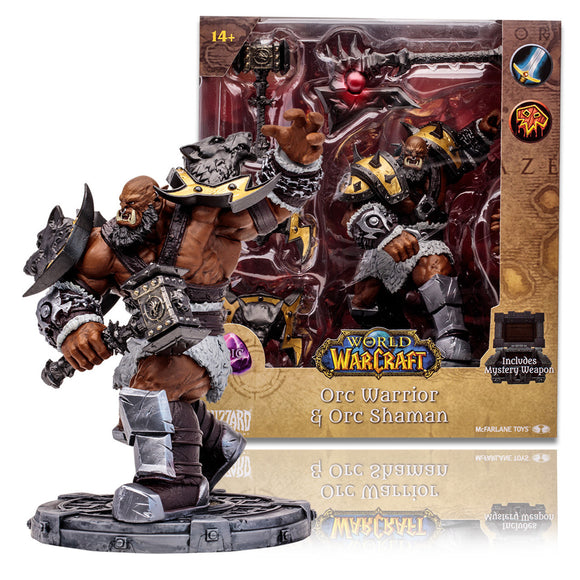 Orc Warrior/Shaman: Epic (World of Warcraft) 1:12 Scale Posed Figure - McFarlane Toys