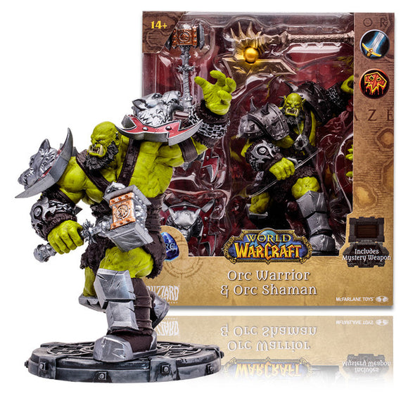 Orc Warrior/Shaman: Rare (World of Warcraft) 1:12 Scale Posed Figure - McFarlane Toys
