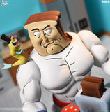 The Ren & Stimpy Show - Ultimate Powdered Toast Man 7” Scale Action Figure - NECA