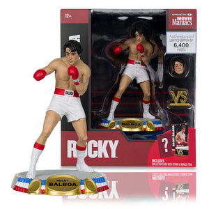 Rocky Balboa (Movie Maniacs: Rocky) 6" Posed Figure - McFarlane Toys