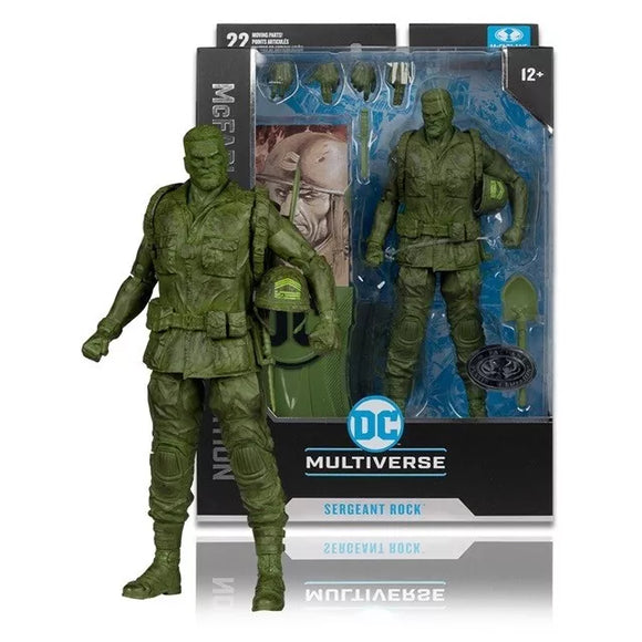 Sergeant Rock (PLATINUM) (DC Classic) McFarlane Collector Edition 7