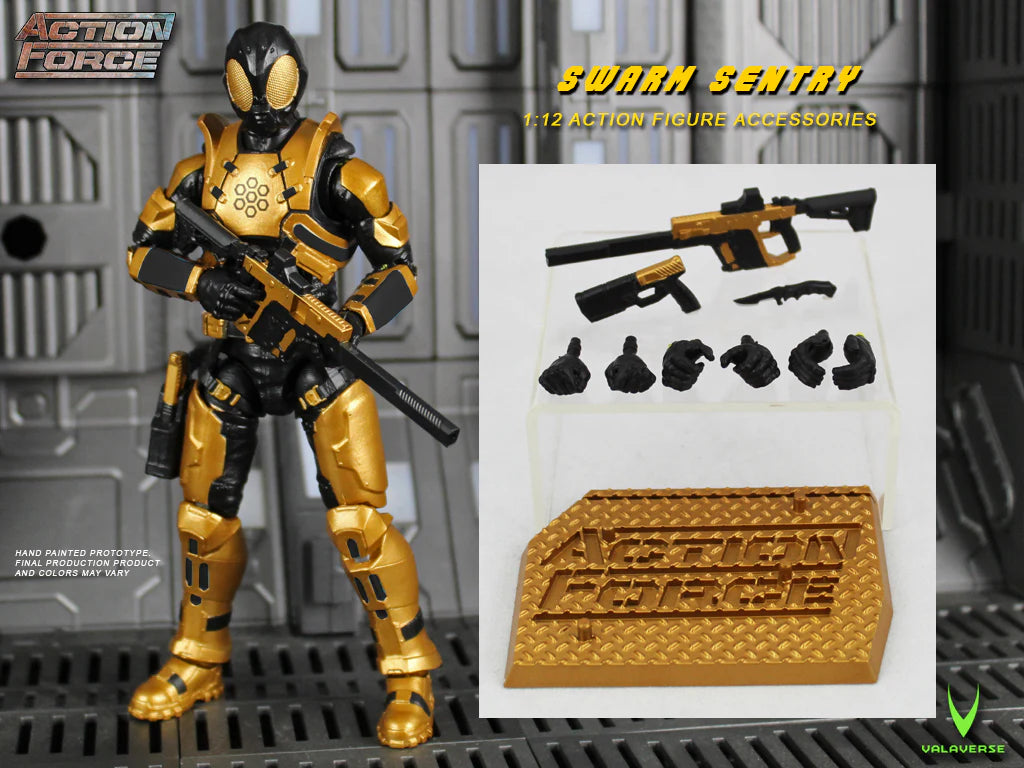 Action Force Special Deployment Series SWARM Sentry 1/12 Scale Action ...