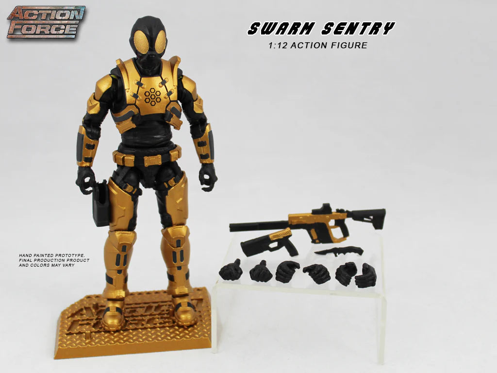 Action Force Special Deployment Series SWARM Sentry 1/12 Scale Action ...