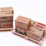 1/12 Scale Cardboard Boxes (Amazon Style) (5pcs) - Suitable for 6'" Inch Action Figures