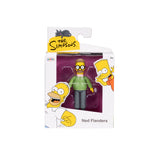 The Simpsons Ned Flanders 2 1/2-inch Scale Action Figure - Jakks Pacific