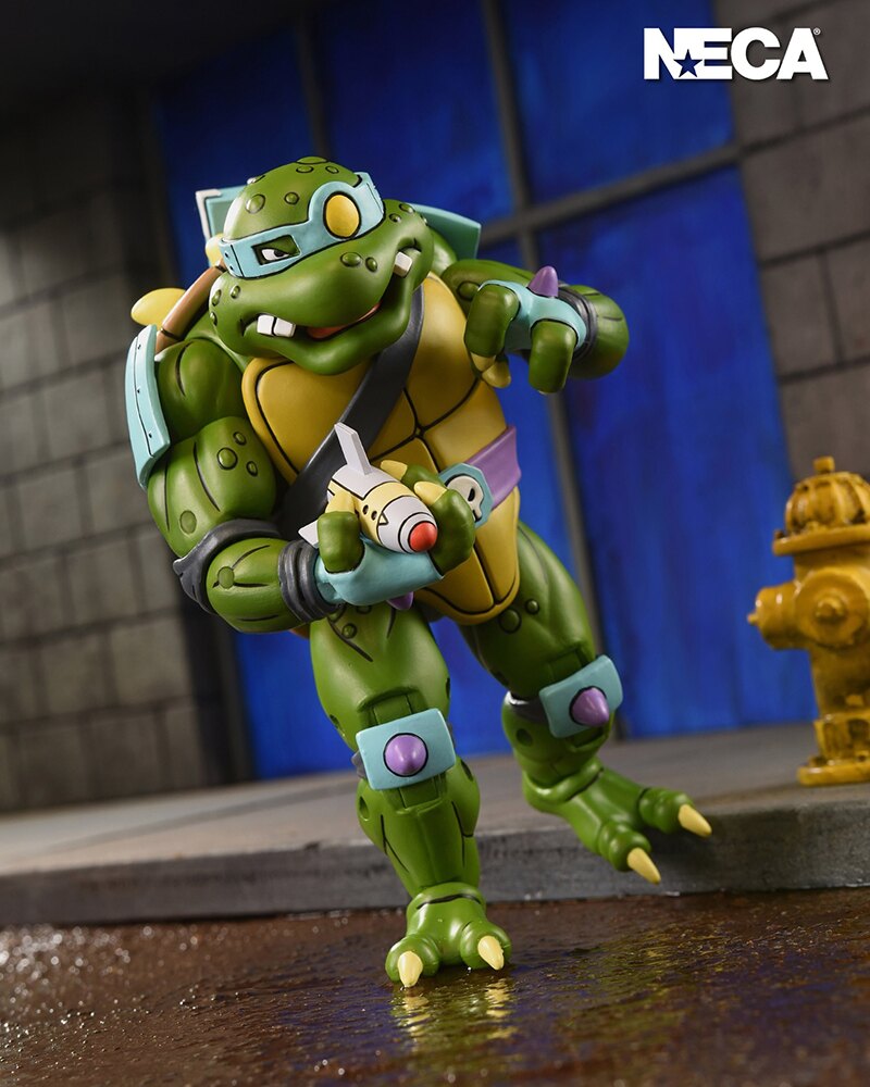 NECA - Teenage Mutant Ninja Turtles (Cartoon) - Action Figure Ultimate Evil Rex-1, Scala 1:7, Da Collezione, Ufficiale - 3