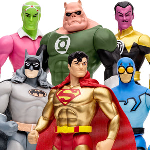 McFarlane Toys - DC Super Powers Brainiac 4,5 Pollici: La Figura Da Collezione Del Cattivo Più Intelligente Dell'universo