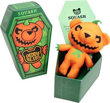 Deddy Bears Squash in Coffin 15.5cm (Series 1)