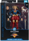 DC Multiverse Supergirl and Baby Krypto (Supergirl Movie) Deluxe Theatrical Edition 7" Scale Action Figure - McFarlane Toys *STOCK DUE TO ARRIVE W/C 26th MAY*