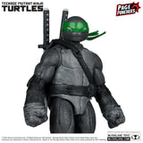 Page Punchers: Teenage Mutant Ninja Turtles Leonardo (Black, White, and Green Variant) 5" Figure w/Comic - McFarlane Toys
