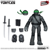 Page Punchers: Teenage Mutant Ninja Turtles Leonardo (Black, White, and Green Variant) 5" Figure w/Comic - McFarlane Toys