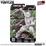 Page Punchers: Teenage Mutant Ninja Turtles Leonardo (Black, White, and Green Variant) 5" Figure w/Comic - McFarlane Toys