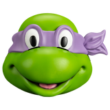 Teenage Mutant Ninja Turtles - Donatello Retro Mask - Trick Or Treat Studios