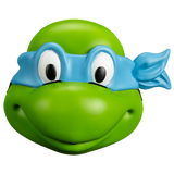 Teenage Mutant Ninja Turtles - Leonardo Retro Mask - Trick Or Treat Studios