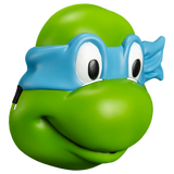 Teenage Mutant Ninja Turtles - Leonardo Retro Mask - Trick Or Treat Studios