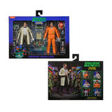 Teenage Mutant Ninja Turtles II: The Secret of the Ooze - Professor Perry 7" Scale Action Figure 2-Pack - NECA