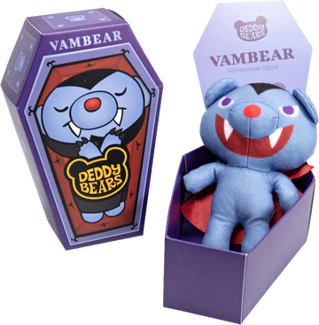 Deddy Bears Vambear in Coffin 15.5cm (Series 1)