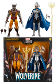 Wolverine 50th Anniversary Marvel Legends Wolverine and Lilandra Neramani 6" Inch Action Figure 2 Pack- Hasbro