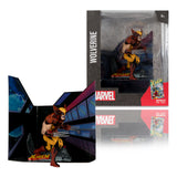 Marvel Collection Wolverine (X-Men #1) 1:10th Scale Posed Figure w/Scene - McFarlane Toys *SALE!*