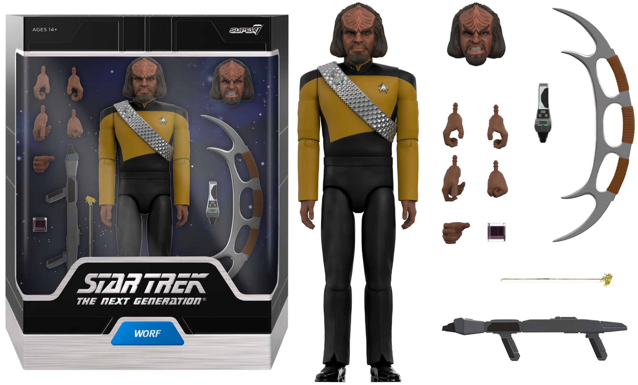 Worf online action figure