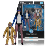 PLATINUM - DC Multiverse Zatanna w/Detective Chimp (DC Classic) McFarlane Collector Edition 7" Inch Scale Action Figure - McFarlane Toys