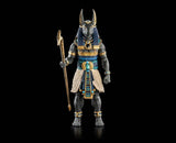 Mythic Legions: Figura Obscura Anubis (Black and Blue Ver.) 1/12 Action Figure - Four Horsemen Studios