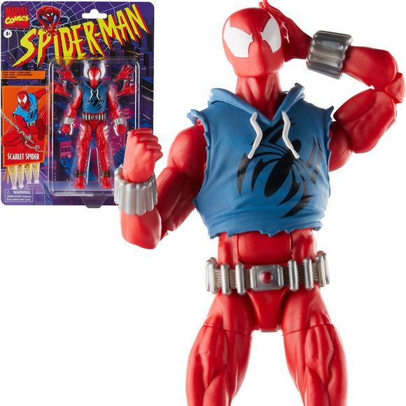 Marvel Legends Series Spider-Man Retro Scarlet Spider 6