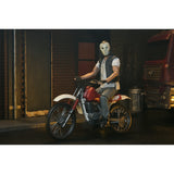 Teenage Mutant Ninja Turtles (1990): Casey Jones On Bike 7" Inch Scale Action Figure & Vehicle - NECA