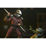 Teenage Mutant Ninja Turtles (1990): Roof Top Battle Shredder Vs Leo (2 Pack) 7" Inch Scale Action Figures - NECA