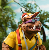 Teenage Mutant Ninja Turtles Cartoon Vacation Bebop and Rocksteady 7" Inch Scale Action Figure 2 Pack - NECA