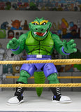 Teenage Mutant Ninja Turtles (Archie Comics) Stump Wrestling Leatherhead 7" Inch Scale Action Figure - NECA