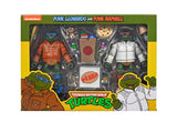 Teenage Mutant Ninja Turtles Cartoon Series Punk Leonardo & Punk Raphael Exclusive 2-Pack 7" Inch Scale Action Figures - NECA