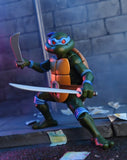 Teenage Mutant Ninja Turtles Cartoon Leonardo (VHS) Ultimate 7” Scale Action Figure - NECA