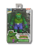 Teenage Mutant Ninja Turtles (Archie Comics) Stump Wrestling Leatherhead 7" Inch Scale Action Figure - NECA