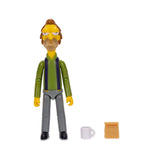 The Simpsons Lenny Leonard with Lunch Bag 5" inch Scale Action Figure - Jakks Pacific