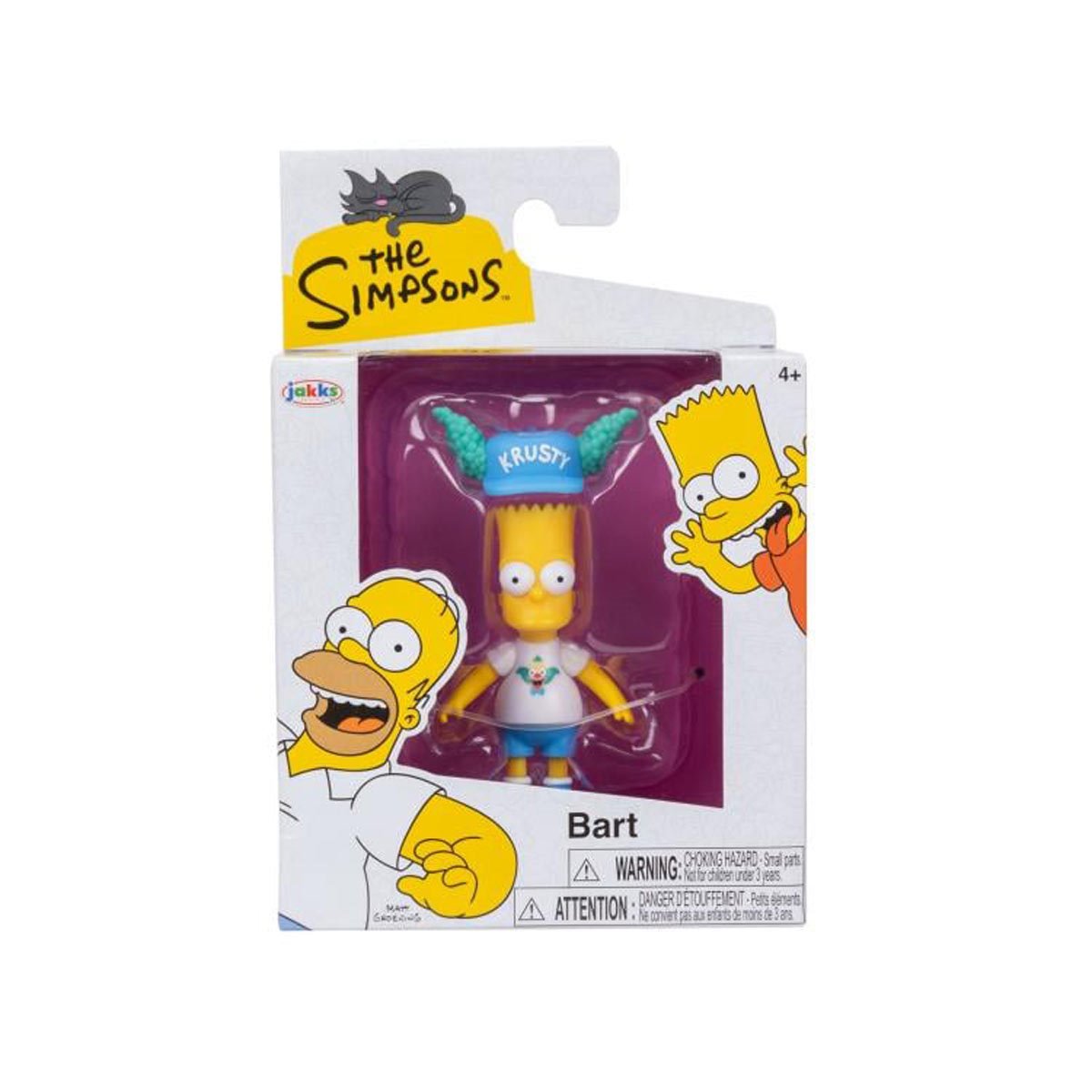 Simpson Props The Simpsons Bart Simpson with Krusty the Clown Hat 2.5