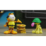 Garfield x Teenage Mutant Ninja Turtles Garfello and Sidekick Odie Action Figure 2-Pack - Boss Fight Studio