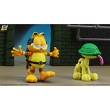Garfield x Teenage Mutant Ninja Turtles Garfello and Sidekick Odie Action Figure 2-Pack - Boss Fight Studio