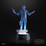 Star Wars The Black Series Holocomm Collection Han Solo 6" Inch Action Figure with Light-Up Holopuck - Hasbro