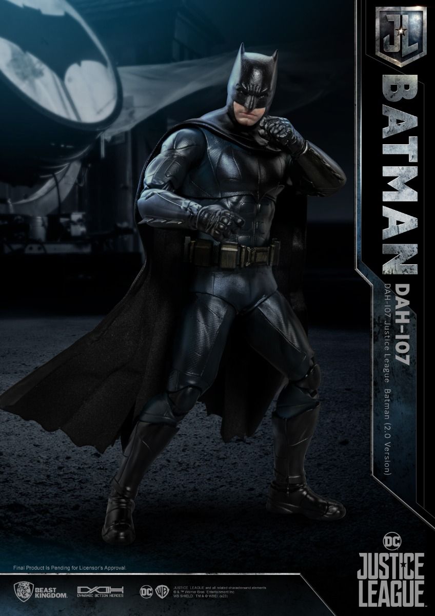 Justice League Batman 2.0 Version DAH-107 Dynamic 8-Ction Heroes Actio ...