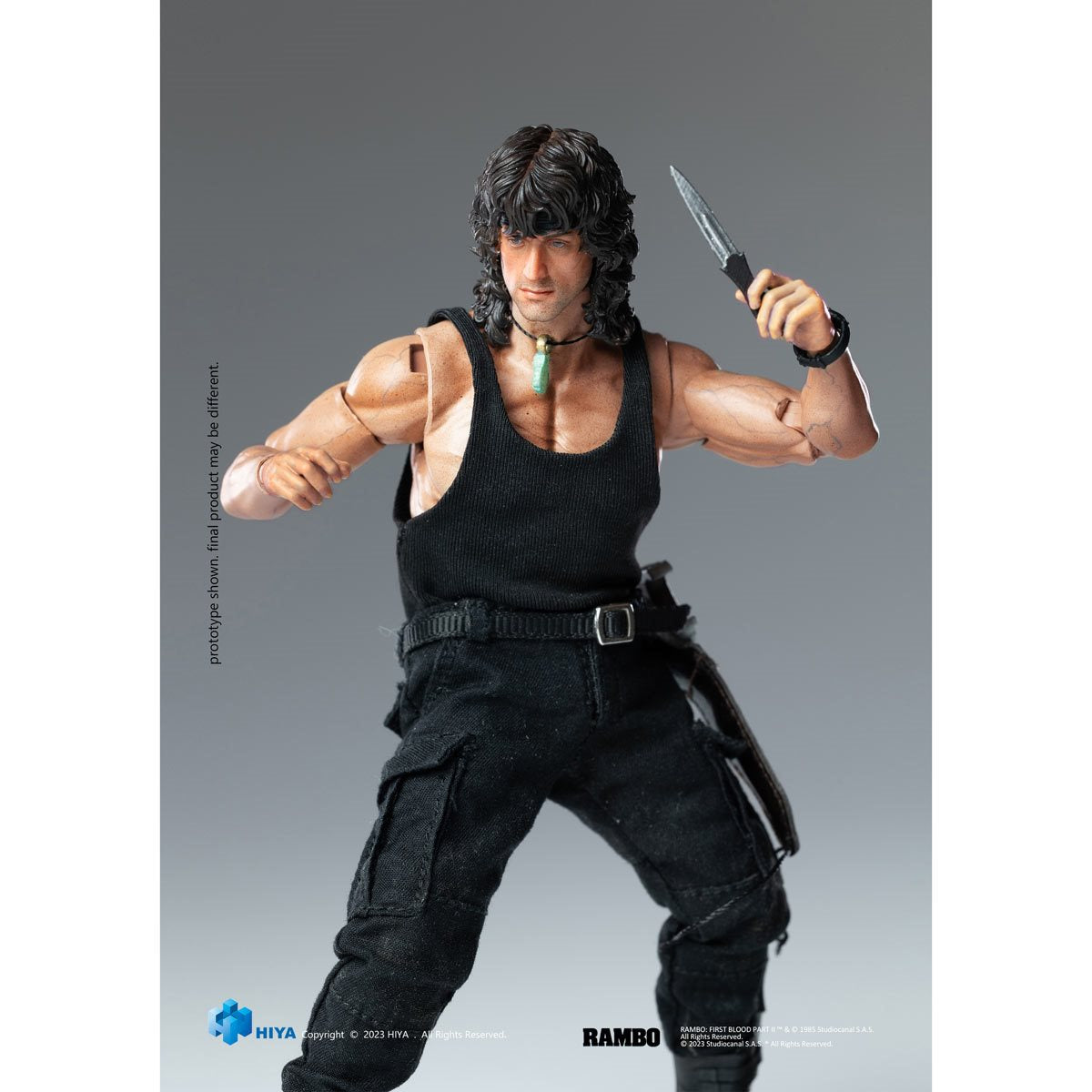 Rambo III Exquisite Super Series John J. Rambo 1:12 Scale Action